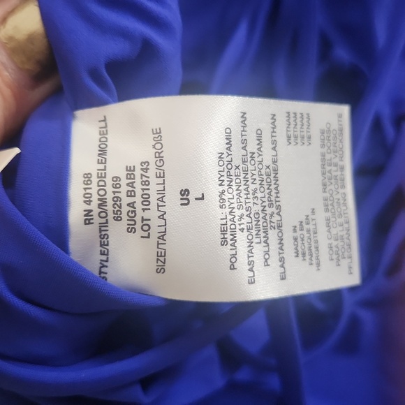 NWT MIRACLESUIT | One Piece Lace Up Swimsuit - Picture 10 of 12